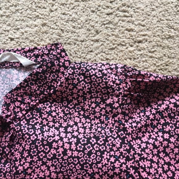 NEW H&M Cotton Puff-sleeved Blouse - Picture 5 of 6